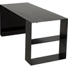 Noir Black Steel Desk, 60" W