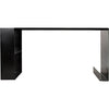 Noir Black Steel Desk, 60" W