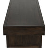 Noir Degas Desk, Ebony Walnut, 76" W