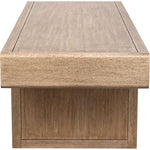 Noir Degas Desk, Washed Walnut, 76" W