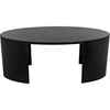 Noir Marigold Desk, Ebony Walnut w/ Black Steel, 72" W