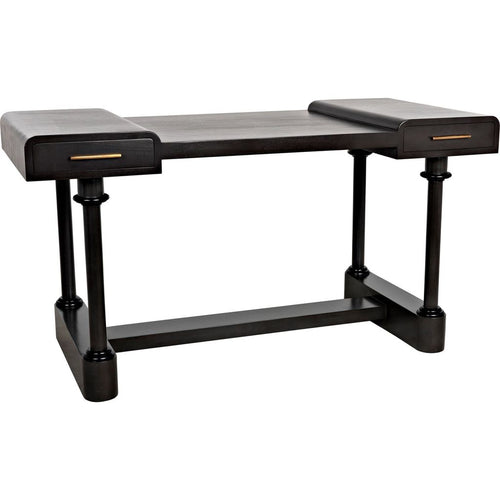 Primary vendor image of Noir Locarno Desk, Pale - Mahogany & Veneer, 60" W