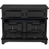 Noir Watson Dresser, Pale - Mahogany & Veneer, 40" W