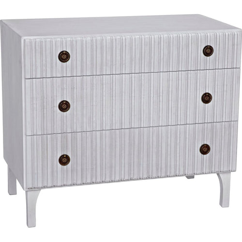 Primary vendor image of Noir Daryl Dresser, White Wash - Mahogany & Veneer, 38" W