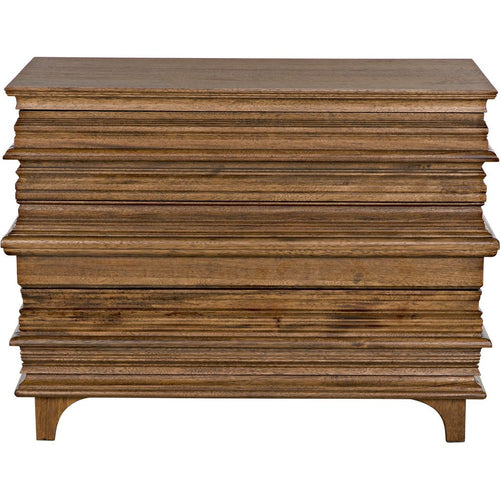 Noir Bernard Chest, Dark Walnut, 45" W