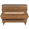 Noir Bernard Chest, Dark Walnut, 45" W