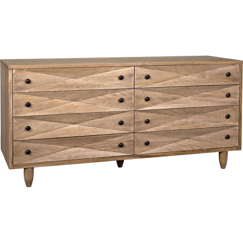 Primary vendor image of Noir Diamond Double Chest, Washed Walnut, 72.5" W