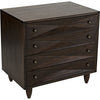 Noir Diamond Chest, Ebony Walnut, 36" W