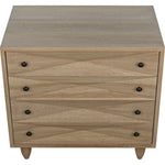 Noir Diamond Chest, Washed Walnut, 36" W