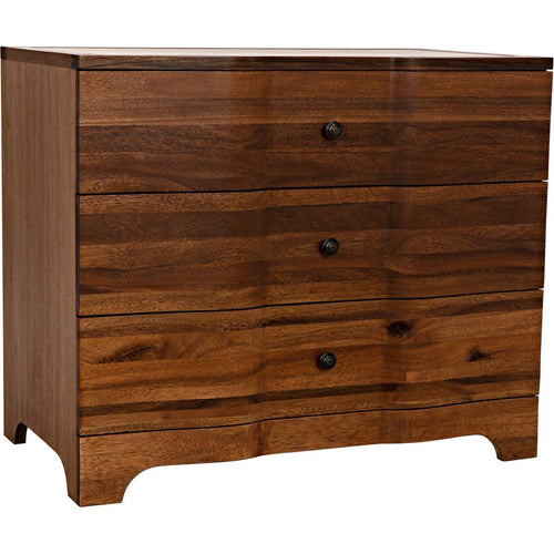 Noir Claudie Chest, Dark Walnut, 38" W