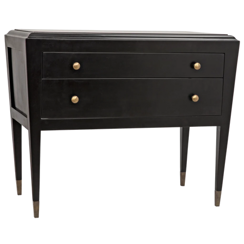 Primary vendor image of Noir Grant Dresser, Charcoal Finish - Mahogany & Veneer, 34.5" W