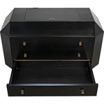 Noir Rhiana Dresser, Hand Rubbed Black - Mahogany & Veneer, 38.5" W