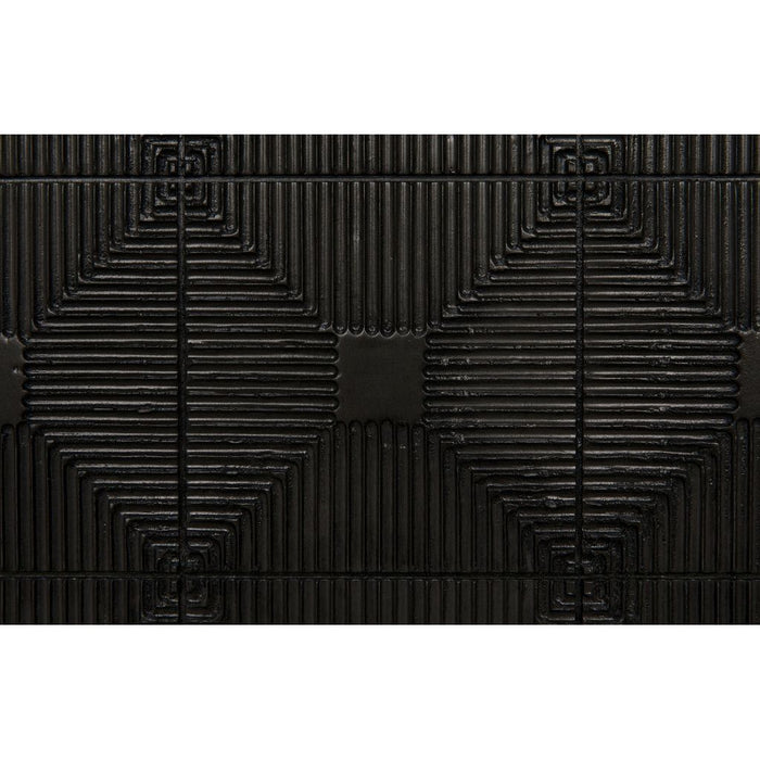 Noir Leon Dresser, Pale - Mahogany & Veneer, 75" W