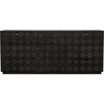 Noir Leon Dresser, Pale - Mahogany & Veneer, 75" W