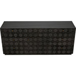 Noir Leon Dresser, Pale - Mahogany & Veneer, 75" W