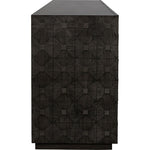 Noir Leon Dresser, Pale - Mahogany & Veneer, 75" W