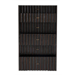 Noir Izzy Tallboy, Pale - Mahogany, 35" W