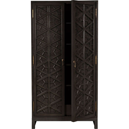 Noir Maharadscha Hutch, Small, Pale - Mahogany & Veneer, 42" W