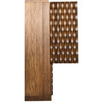 Noir Alameda Hutch, Dark Walnut, 44" W