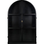 Noir Yoke Hutch - Industrial Steel & Glass, 52" W