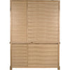 Noir Chester Hutch, White Oak, 61" W