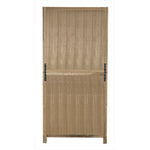 Noir Wellington Hutch, White Oak, 40" W