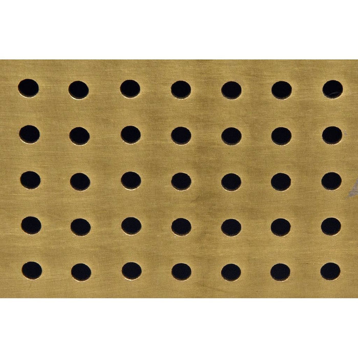 Noir Convexed Mirror, Steel, Antique Brass