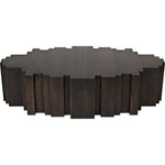Noir Royce Coffee Table, Ebony Walnut, 36"