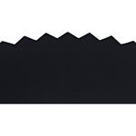 Noir Stern Coffee Table, Black Steel, 34"