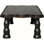 Noir Lilly Coffee Table, Pale - Mahogany, 32"