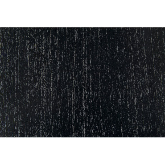 Noir Santos Coffee Table, Cinder Black - Mahogany, 24"