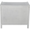 Noir Hampton Side Table,White Wash - Mahogany & Veneer, 22"