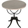 Noir Wine Table w/ Adjustable Base, 30"