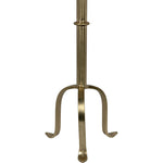 Noir Tini Side Table, Metal w/ Brass Finish, 10"