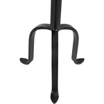 Noir Tini Side Table, Black Steel, 10"
