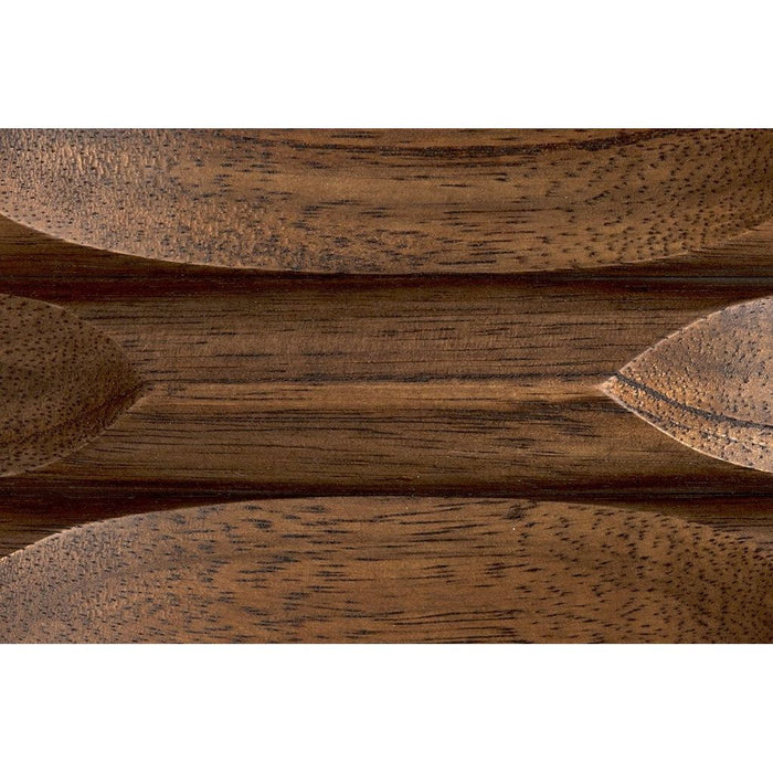 Noir Ariana Side Table, Dark Walnut, 30"