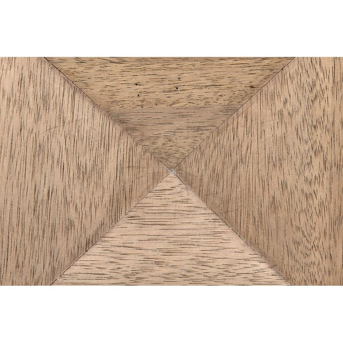 Noir Ariana Side Table, Washed Walnut, 30"