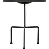 Noir Paige Side Table, Black Steel, 23"