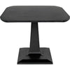 Noir Amboss Dining Table, Black Steel, 40"