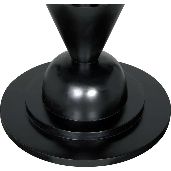 Noir Varick Table - Mahogany & Veneer, 40"