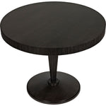 Noir Granada Dining Table, Pale - Mahogany & Veneer, 39"