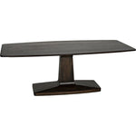 Noir Travis Table, Ebony Walnut, 44"