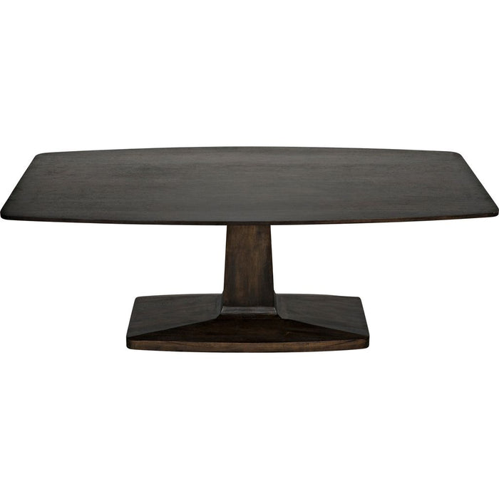 Noir Travis Table, Ebony Walnut, 44"