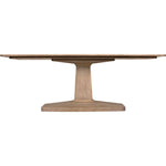 Noir Travis Table, Washed Walnut, 44"