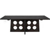 Noir Carlo Dining Table, Ebony Walnut, 40"