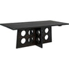 Primary vendor image of Noir Carlo Dining Table, Ebony Walnut, 40"