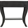 Noir Weldon Side Table, Pale - Mahogany & Veneer, 20"