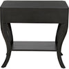 Noir Weldon Side Table, Pale - Mahogany & Veneer, 20"