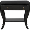 Noir Weldon Side Table, Pale - Mahogany & Veneer, 20"