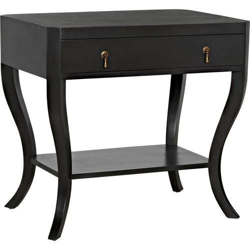 Primary vendor image of Noir Weldon Side Table, Pale - Mahogany & Veneer, 20"